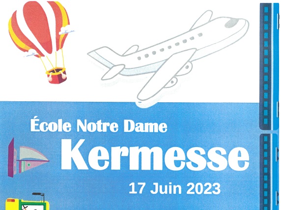 Zoom sur Ecole Notre Dame - Kermesse 17 juin 2023